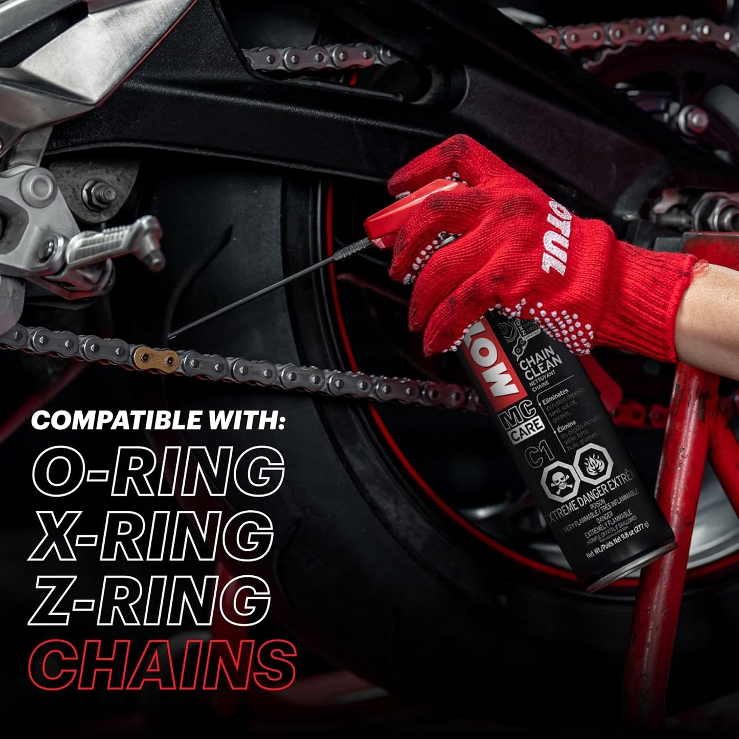 T-REX Chain Care Kit by Motul